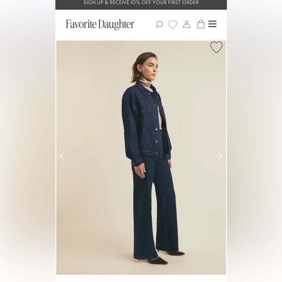 Favorite Daughter Boyfriend  Denim Jacket - Picture 2 of 12